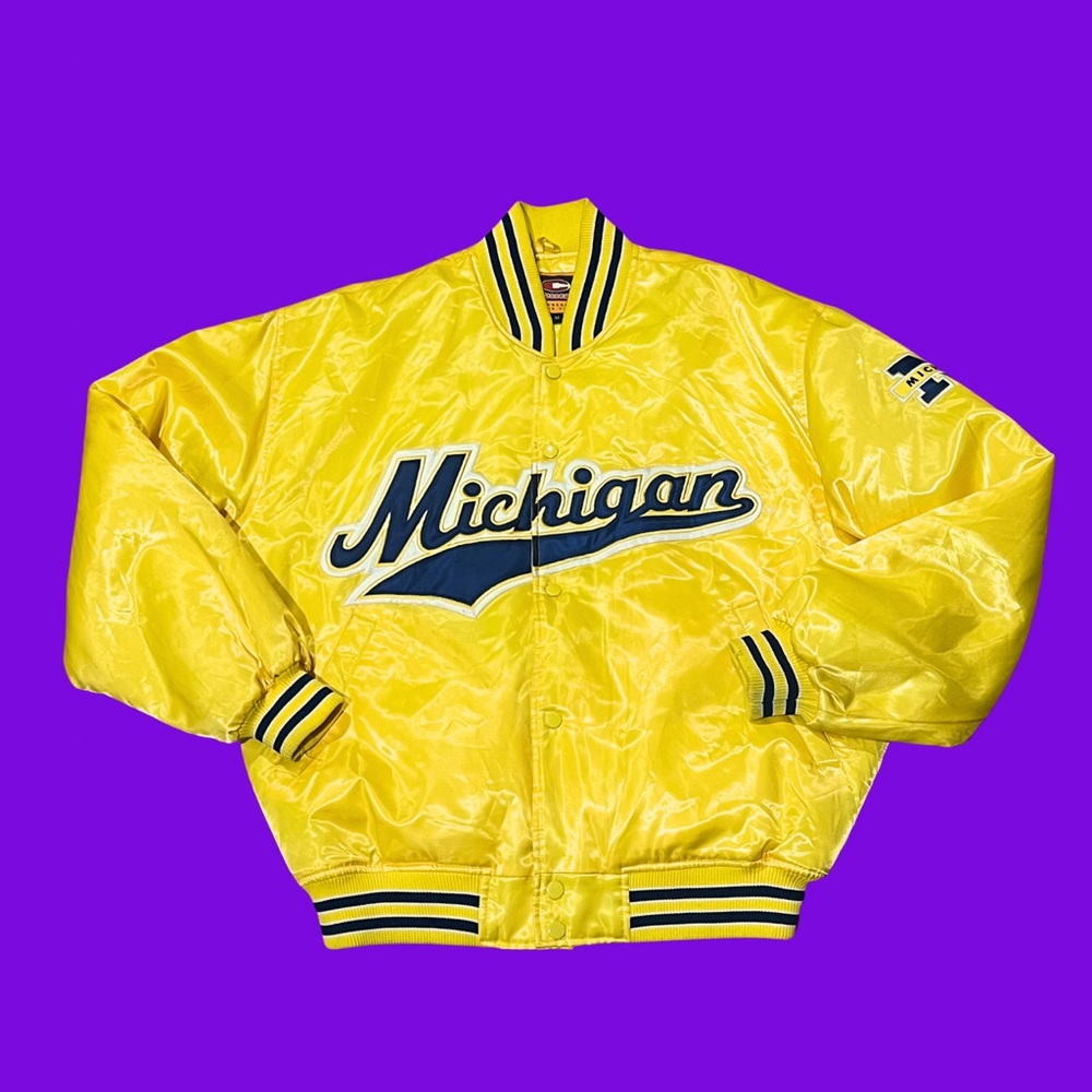 VTG University of Michigan Wolverines Varisty Jacket M